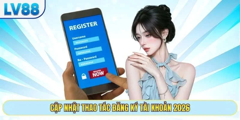 Cập nhật thao tác đăng ký tài khoản 2026